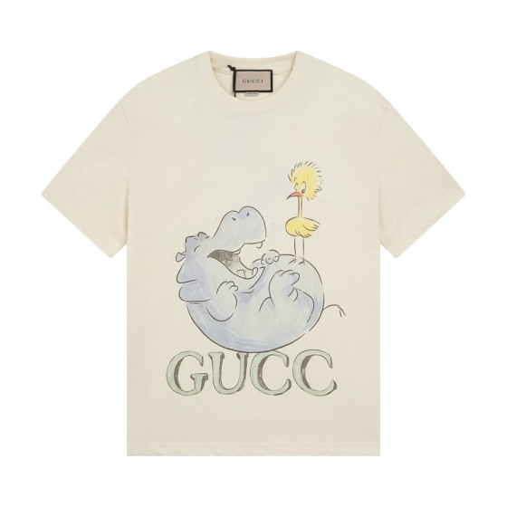 Gucci Early Spring Collection High-Weight Short-Sleeve